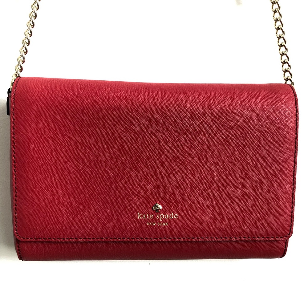 Kate Spade Red Crossbody Bag (Like New)